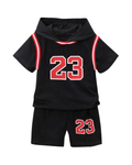 23 HOODIE SHORT SET