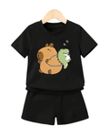 LITTLE DINO SHORT SET