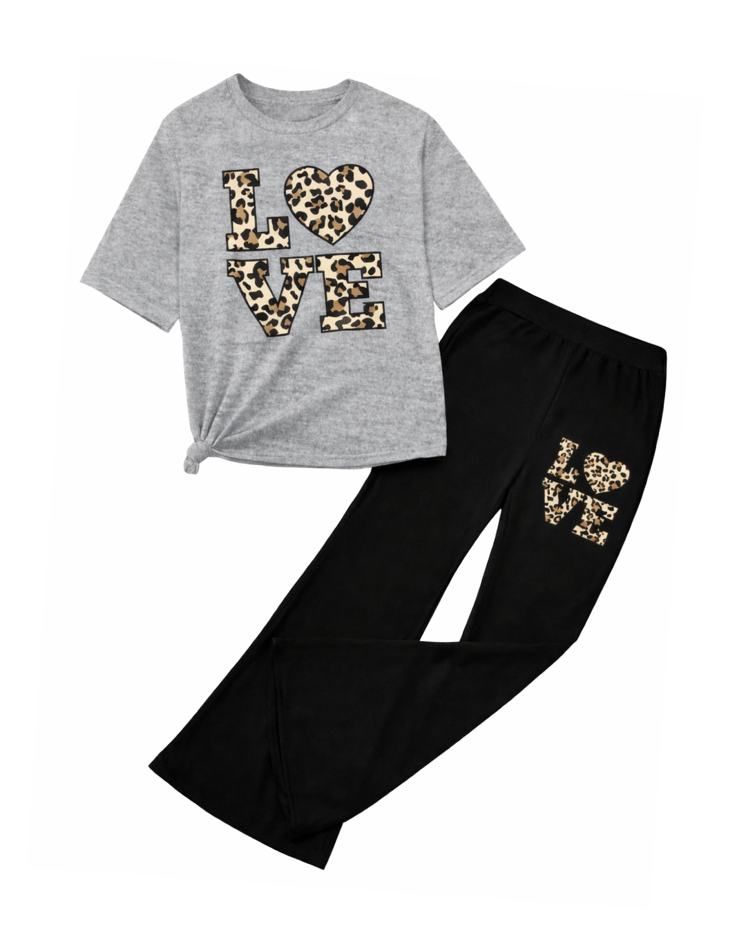 LOVE DTF TROUSER SET