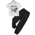 SWEET GIRL W & B TROUSER SET